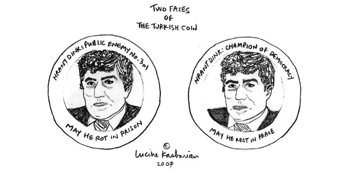 Adalet ve hakkaniyet çağrılı karikatürler